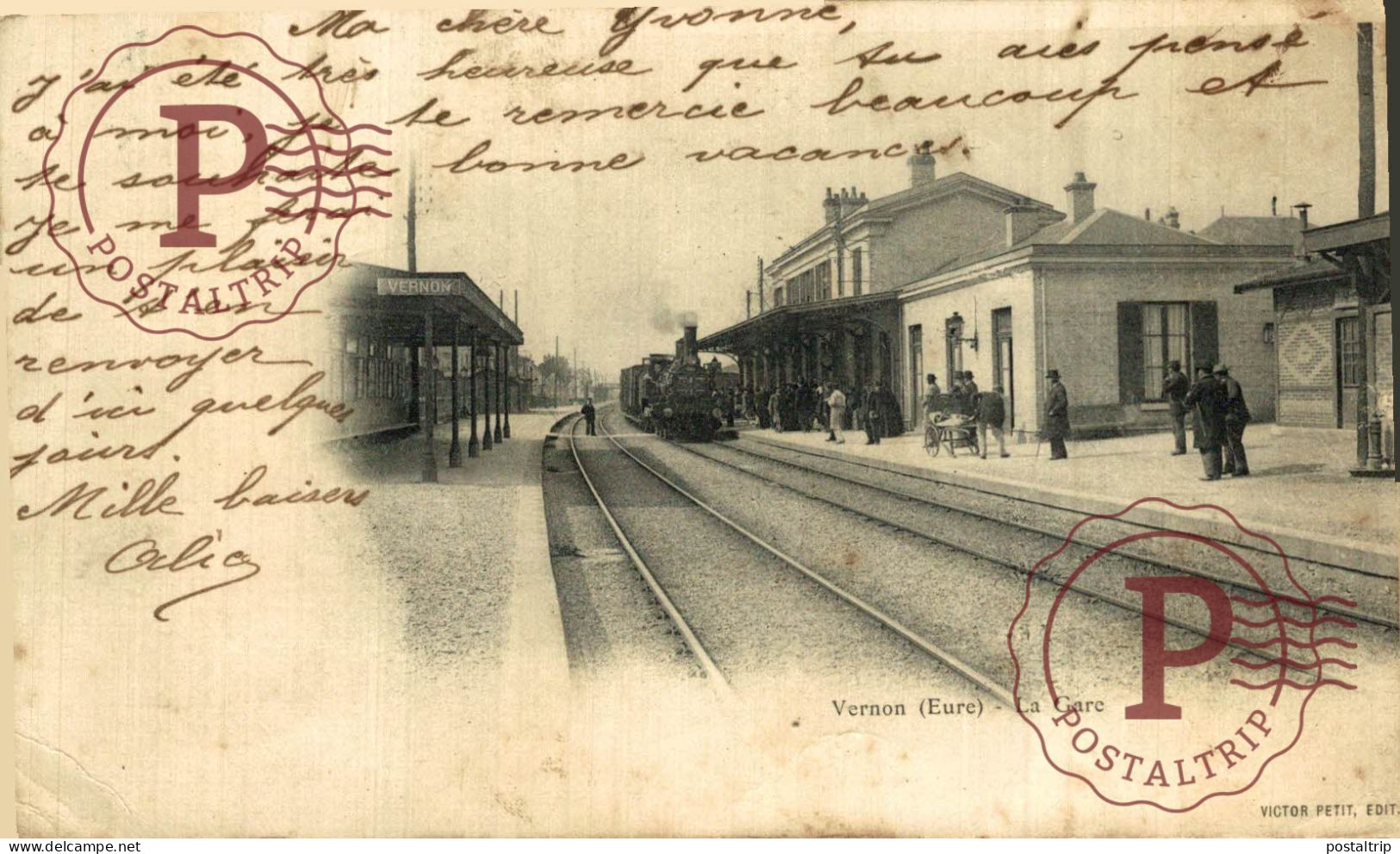 FRANCIA. FRANCE. VERNON - LA GARE - Vernon