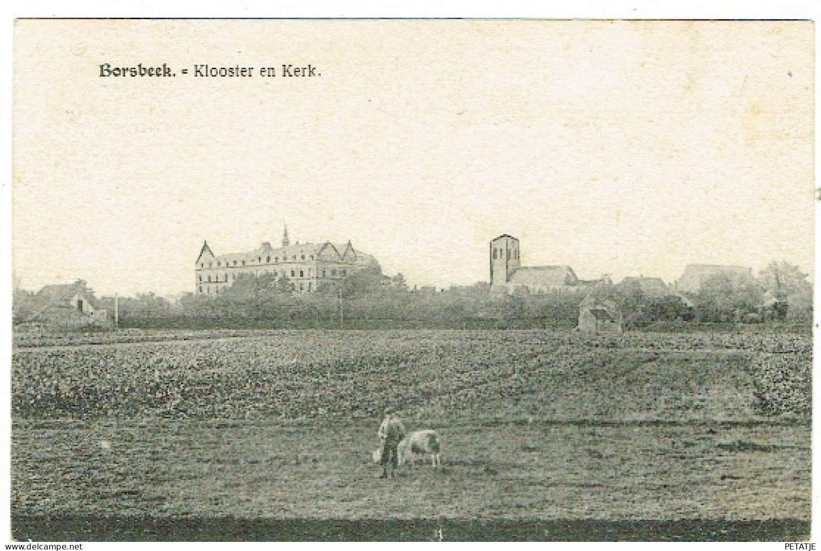 Borsbeek , Klooster En Kerk - Borsbeek