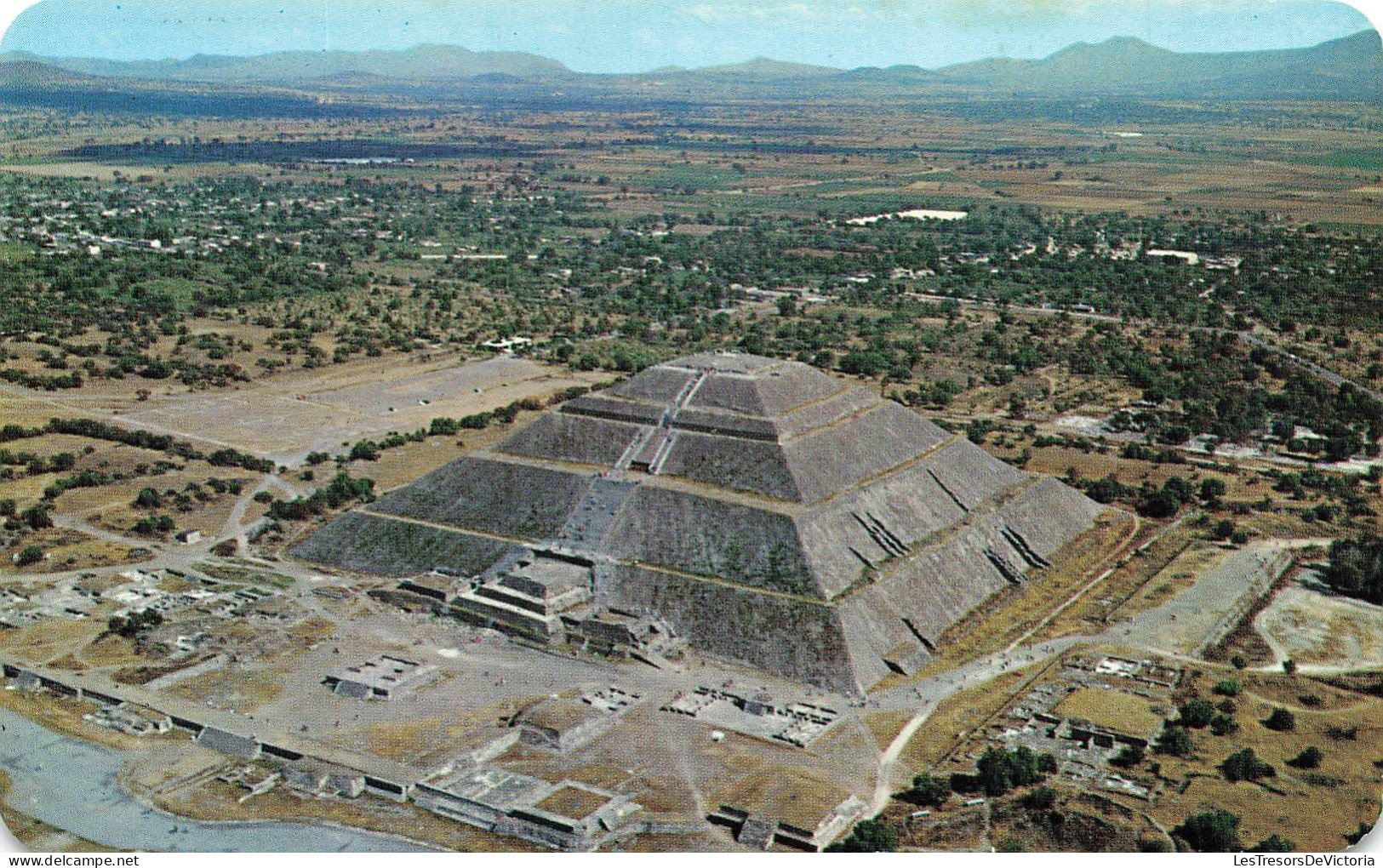 MEXIQUE - Air View Of The Pyramid Of The Sun - Teotihuacan Archaeological Zone - Vue Générale - Carte Postale - Mexique