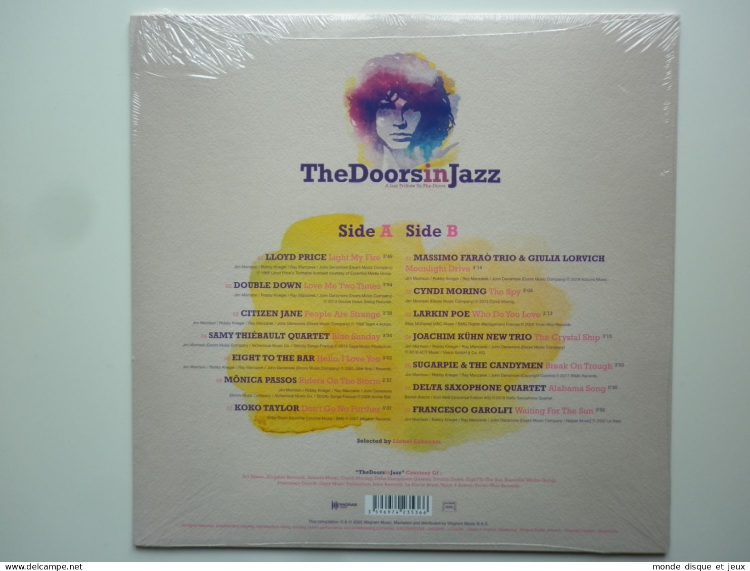 The Doors Album 33Tours Vinyle The Doors In Jazz - Sonstige - Franz. Chansons