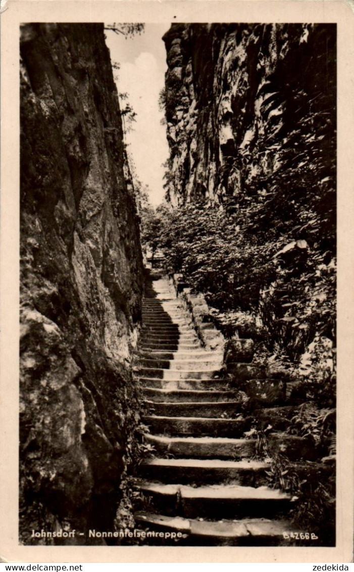 H2279 - Johnsdorf - Nonnenfelsen - Verlag E. Wagner Söhne - Jonsdorf