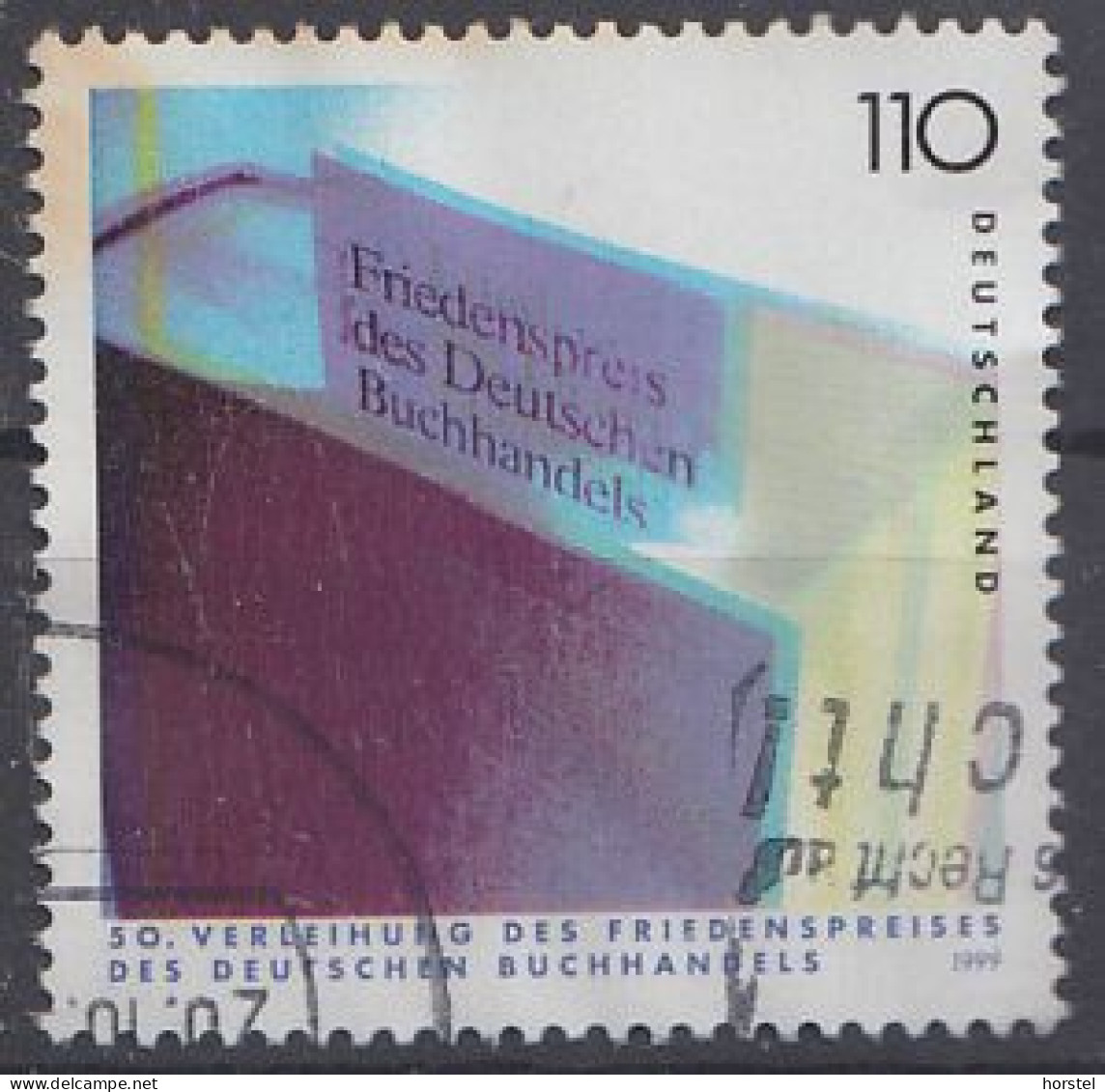 Deutschland Mi.Nr.2075 - 50.Verleihung Des Friedenspreises Des Deutschen Buchhandels - Used Stamps