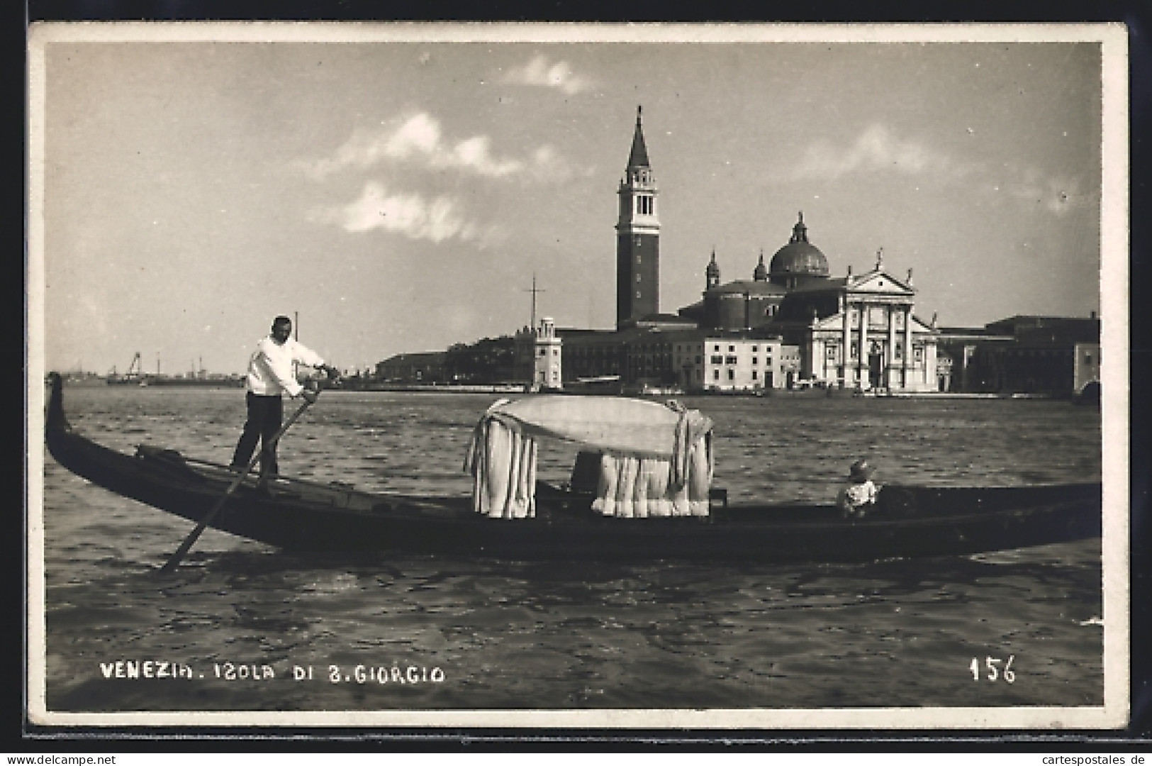Cartolina Venezia, Isola Di S. Giorgio  - Venezia (Venedig)