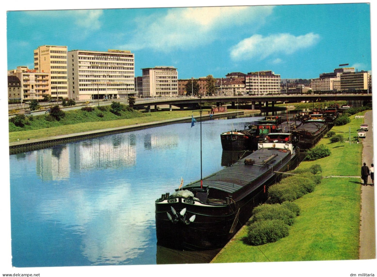 SAARBRÜCKEN - SAARPARTIE - BELLE VUE SUR PÉNICHES - PÉNICHE AEGIR - BATELLERIE - MARINIERS - SARREBRUCK - ALLEMAGNE - Binnenschepen