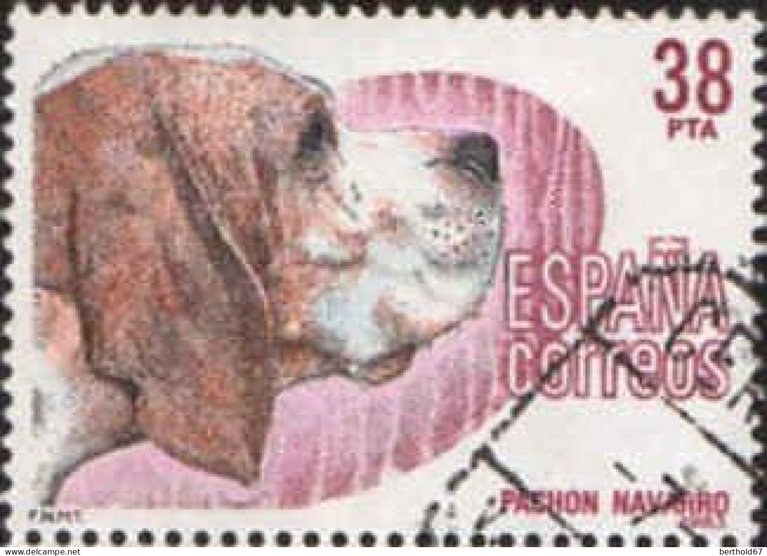 Espagne Poste Obl Yv:2331 Mi:2597 Ed:2714 Pachon Navarro (Beau Cachet Rond) - Used Stamps