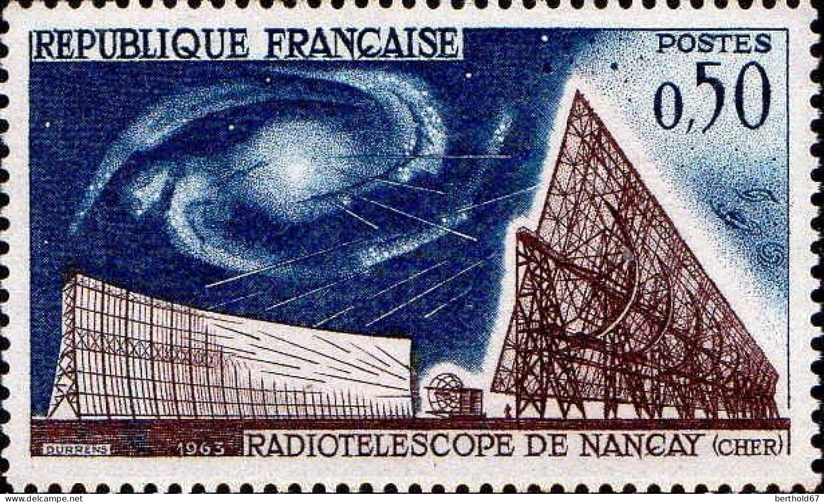 France Poste N** Yv:1360/1362 Télécommunications Spatiales - Nuovi