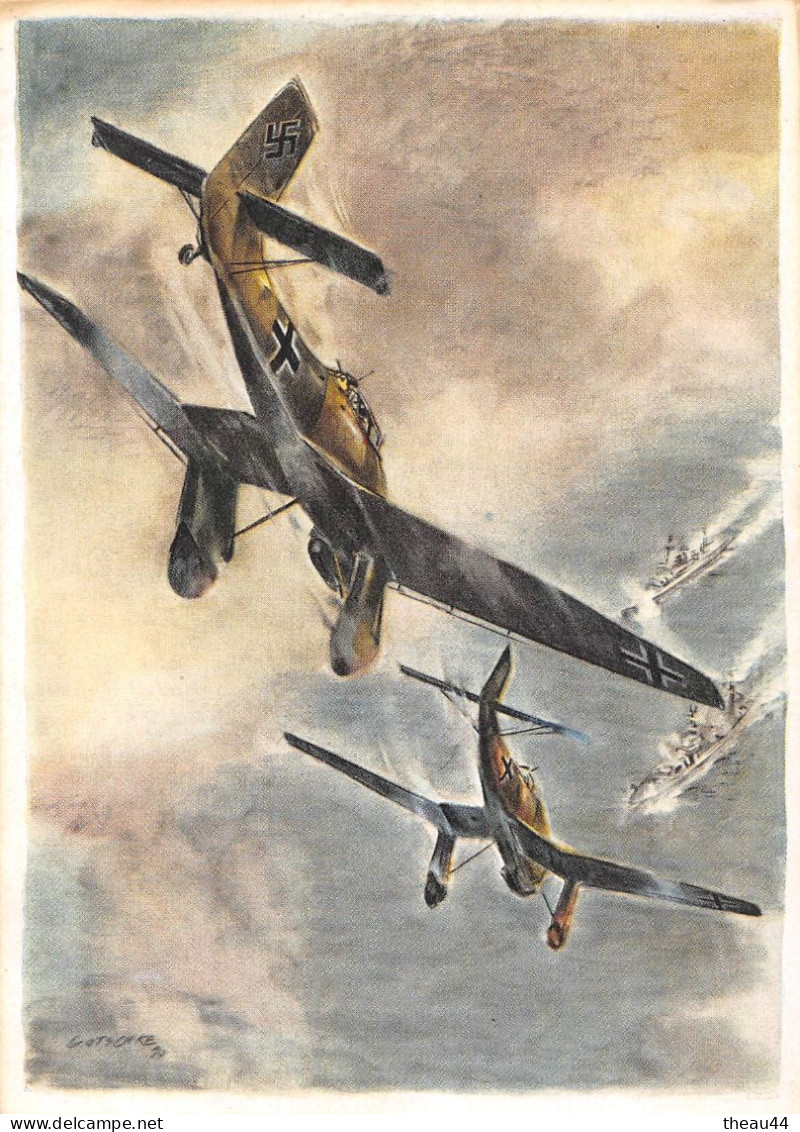 ¤¤  -  Guerre 1939-45  -  Carte Allemande  - Aviation, Avions, Militaires    -  Illustrateur En 1939  -  ¤¤ - Weltkrieg 1939-45