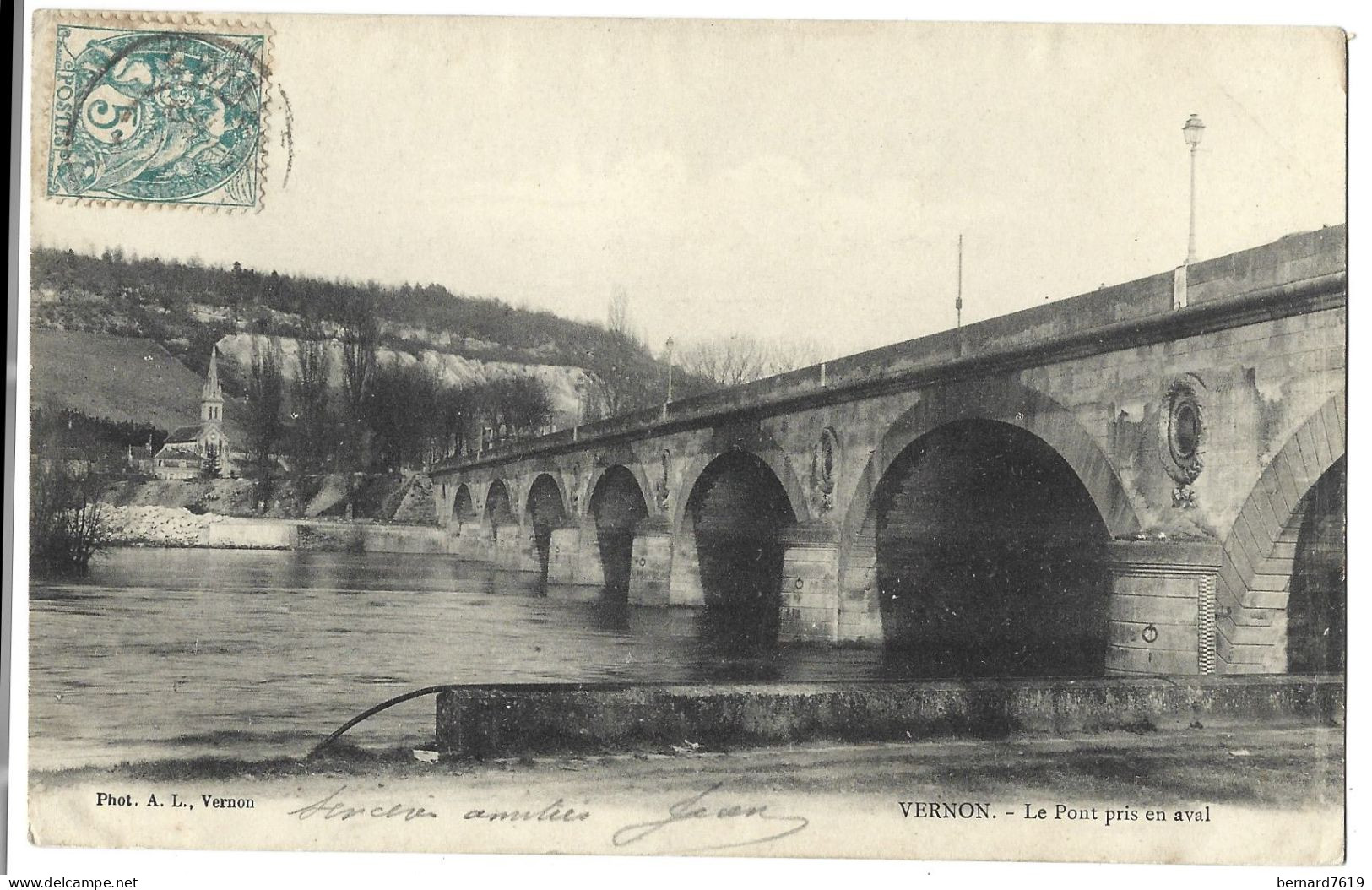 27  Vernon -  Le Pont Pris En Aval - Vernon