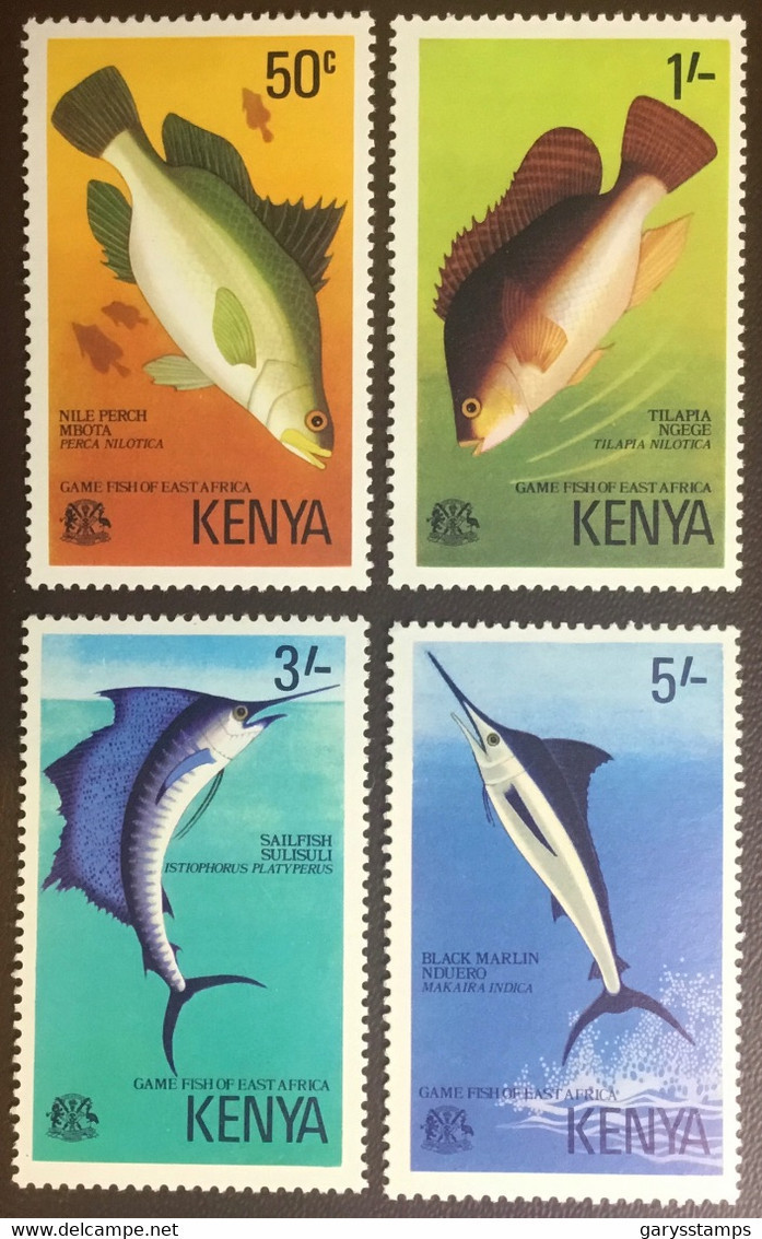 Kenya 1977 Sporting Fish MNH - Vissen