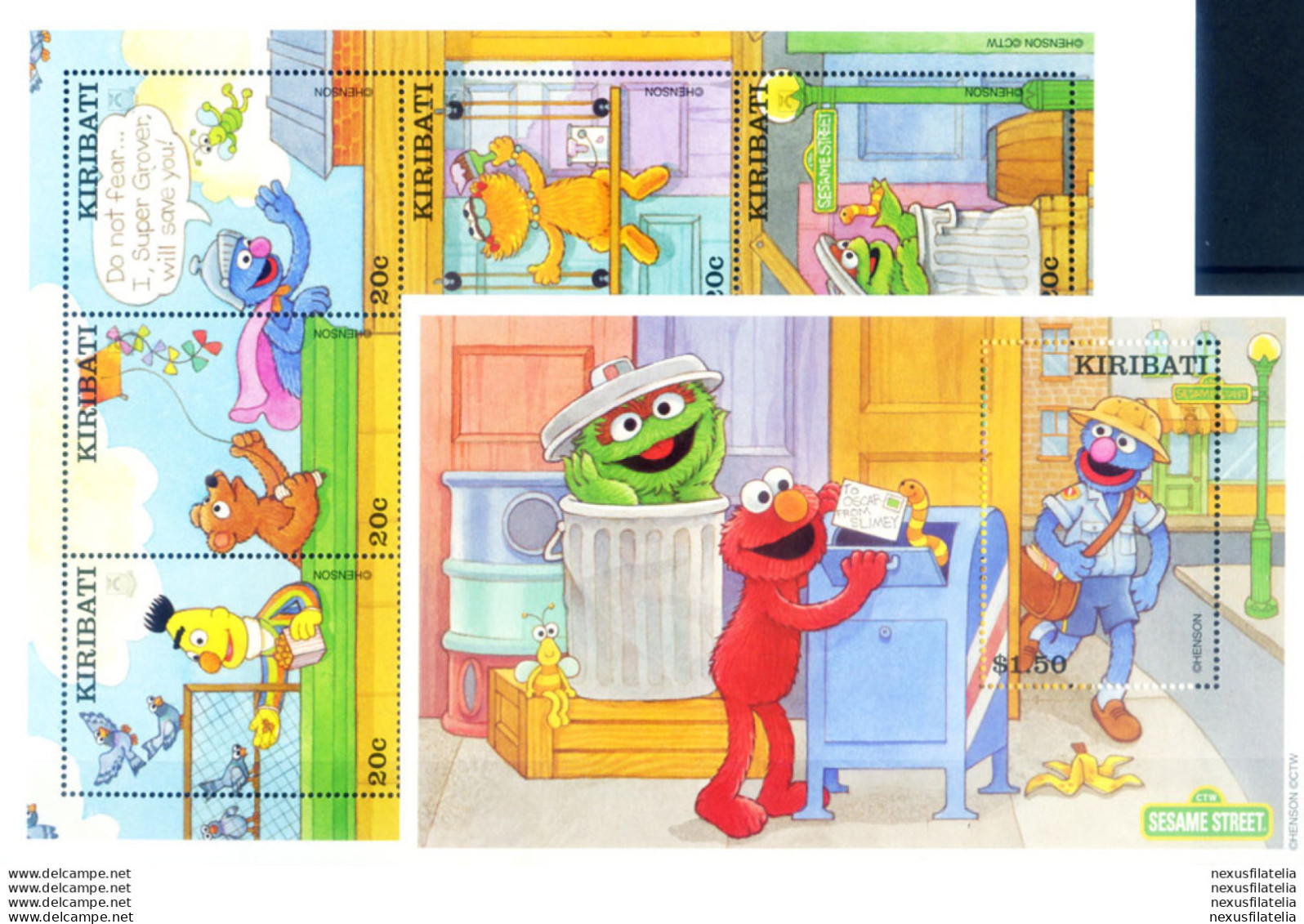 Fumetti. "Sesame Street" 2000. - Kiribati (1979-...)