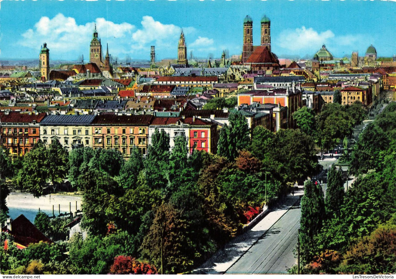 ALLEMAGNE - Munchen - Vue Sur La Ville Vue De "Maximilianeum" - Vue D'ensemble - Carte Postale - München