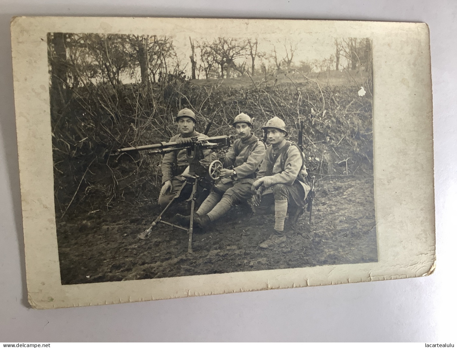 Carte Photo Militaire.militaria.guerre.WW1..régiment Artillerie - 1914-18