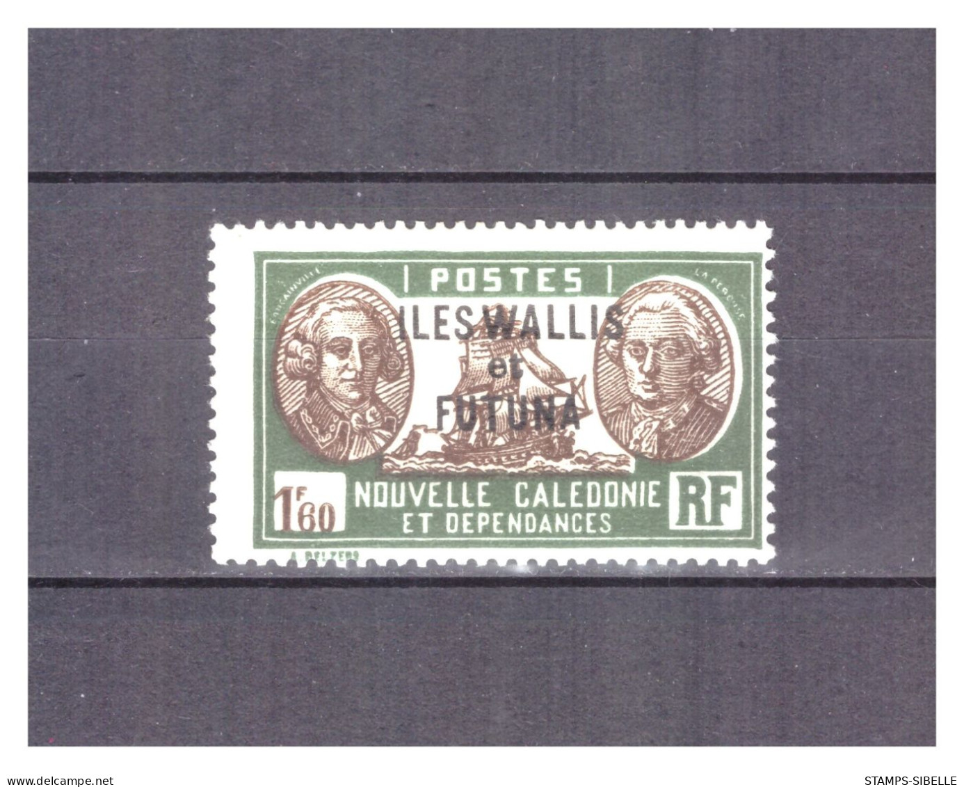 WALLIS  ET  FUTUNA   . N ° 84  .   1 F 60   . NEUF  * . SUPERBE . - Unused Stamps