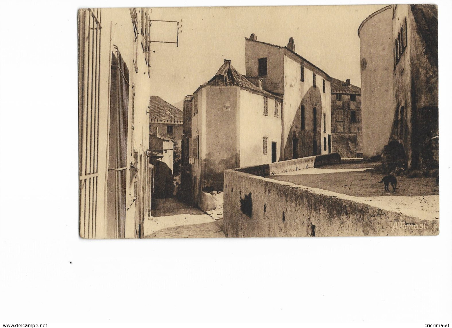 20 (2B) - CALVI - La Haute Ville. CPA Ayant Circulé En 1935. BE. - Calvi