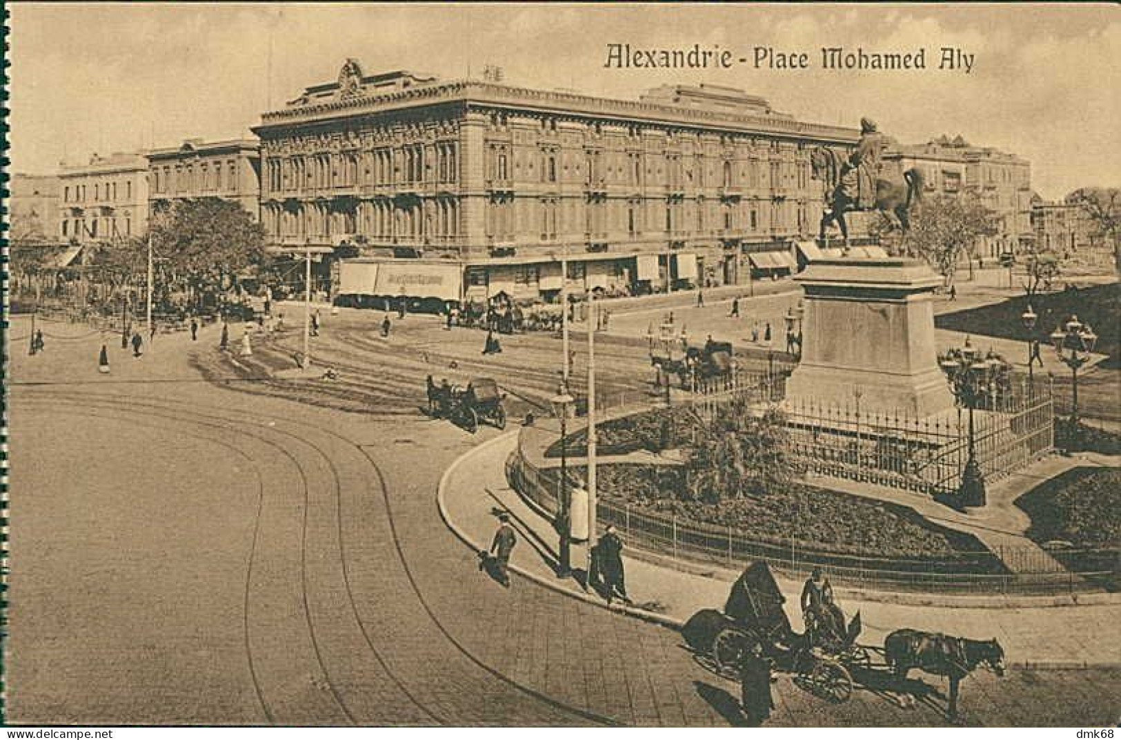 EGYPT - ALEXANDRIA / ALEXANDRIE - PLACE MOHAMED ALY - EDIT THE CAIRO POSTCARD TRUST - 1910s (12611) - Alexandrië