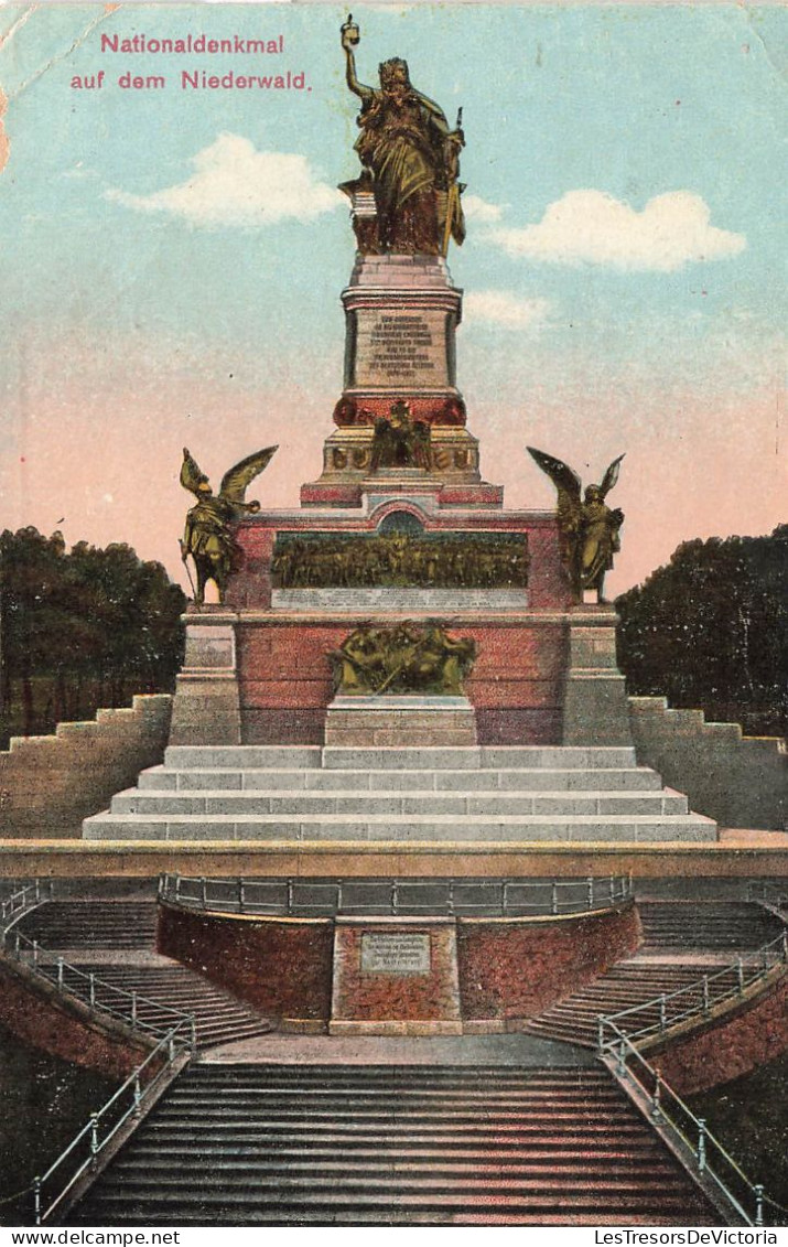 SUISSE - Nationaldenkmal Auf Dema Niederwald - Statue - Vue Générale - Carte Postale - Niederwald