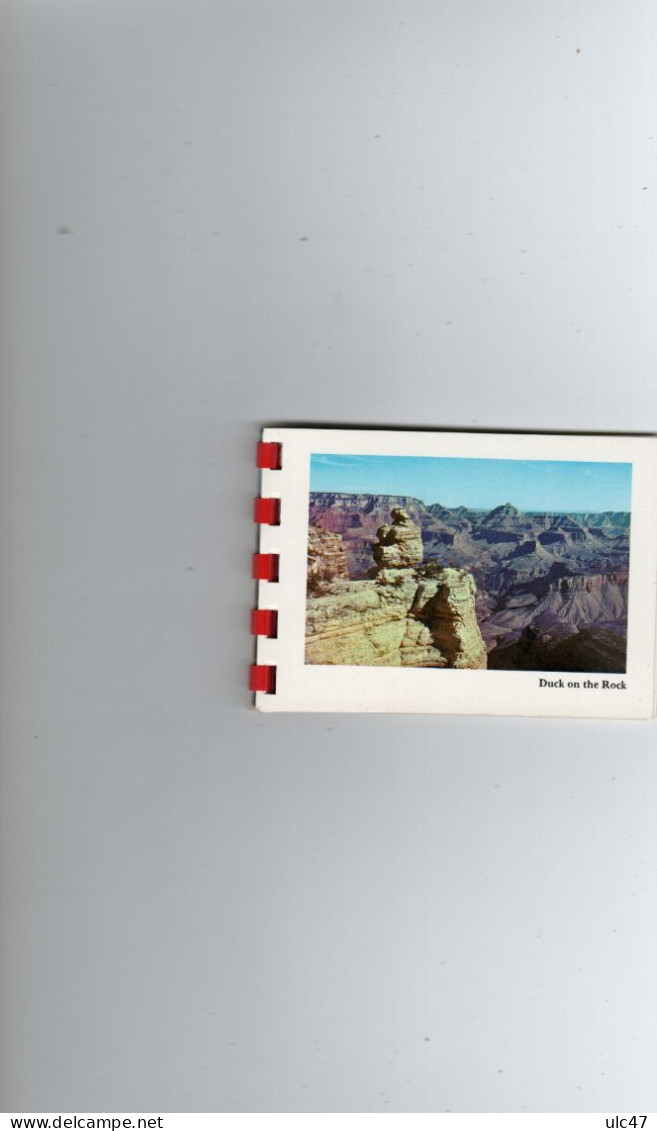 - Grand Canyon  NATIONAL PARK - Carnet De 10 Petites Photos  - MIKE ROBERTS., BERKELEY.- Toutes Scannées - - Grand Canyon