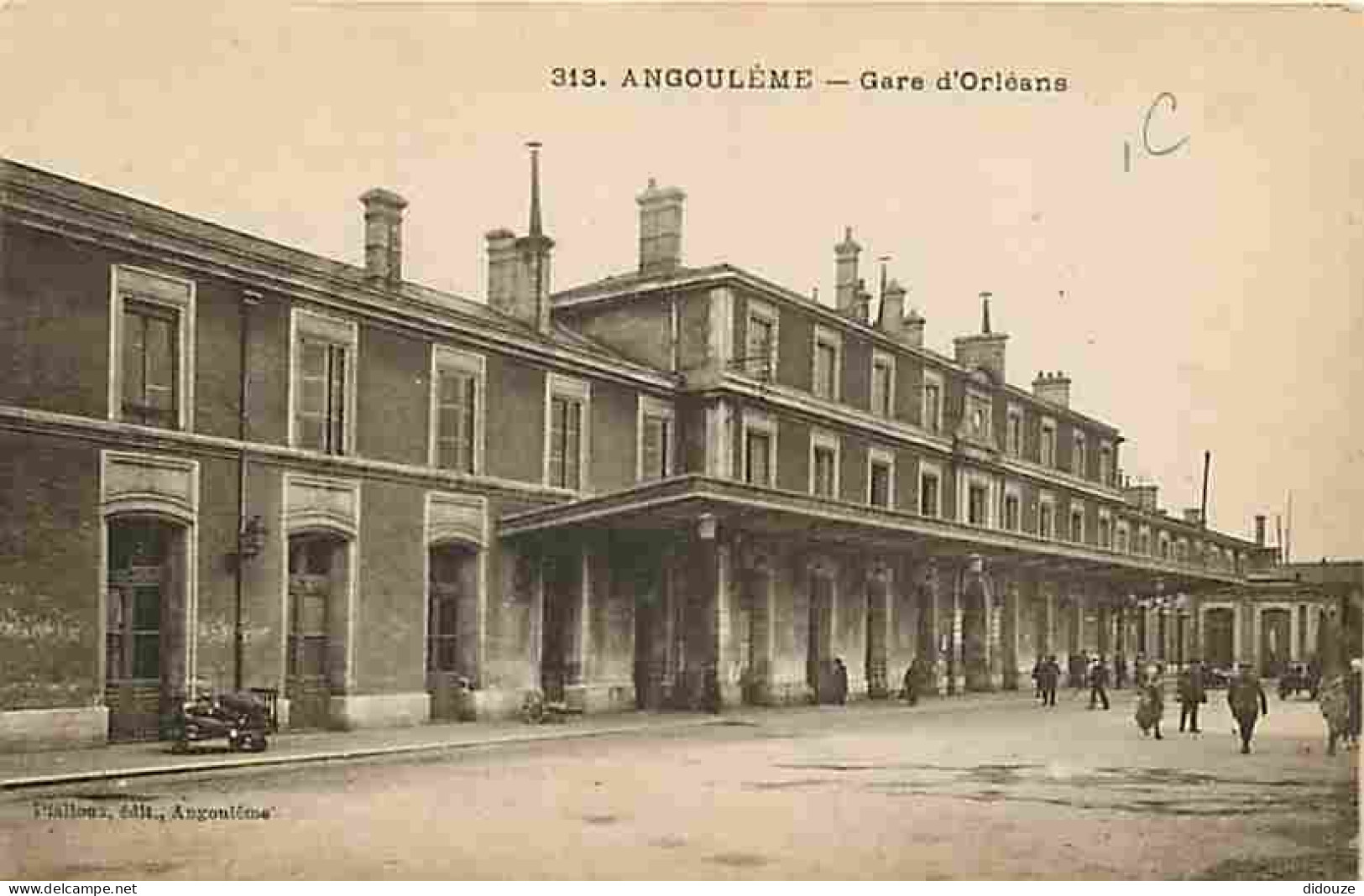 16 - Angouleme - Gare D'Orléans - Animée - CPA - Voir Scans Recto-Verso - Angouleme