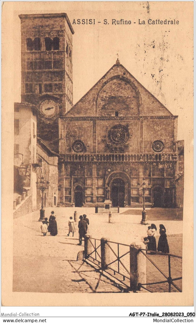 AGTP7-0494-ITALIE - ASSISI - S. Rufino - La Cathédrale  - Perugia