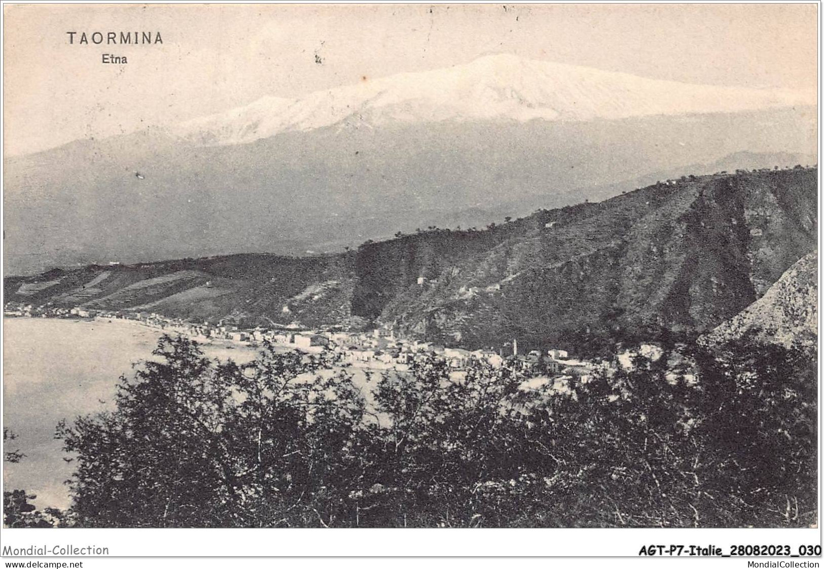 AGTP7-0484-ITALIE - TAORMINA - Etna  - Autres & Non Classés