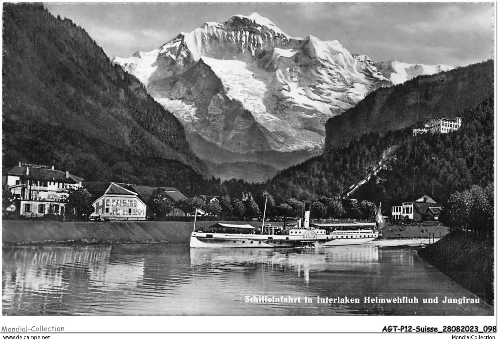 AGTP12-0918-SUISSE - INTERLABEN - Heimwehfluh Und Jungfrau  - Interlaken
