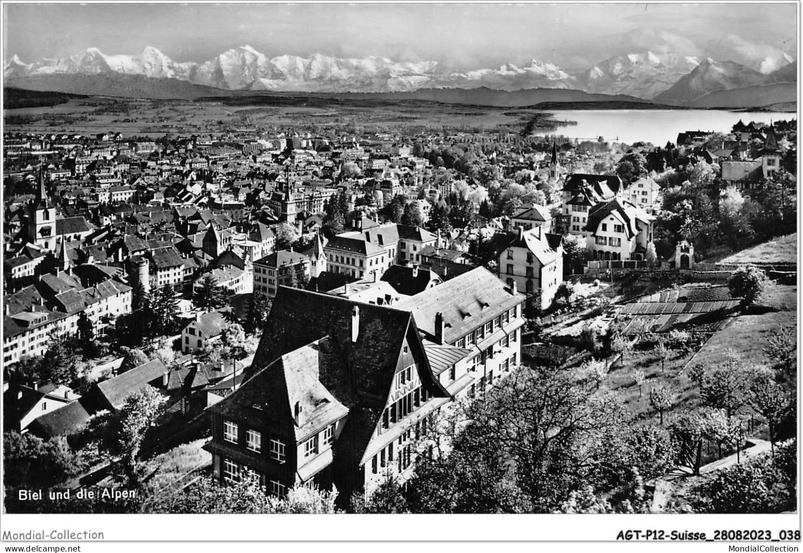 AGTP12-0888-SUISSE - BIEL- BIENNE Berne Et Les Alpes - Bienne