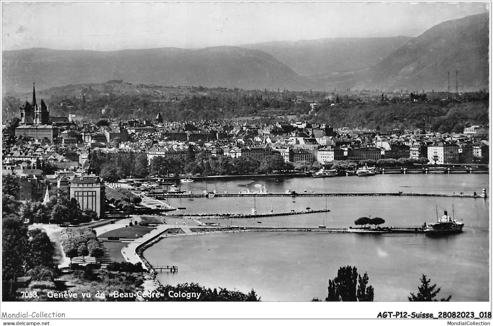 AGTP12-0878-SUISSE - GENEVE - Vu De Beau-cèdre Cologny  - Genève