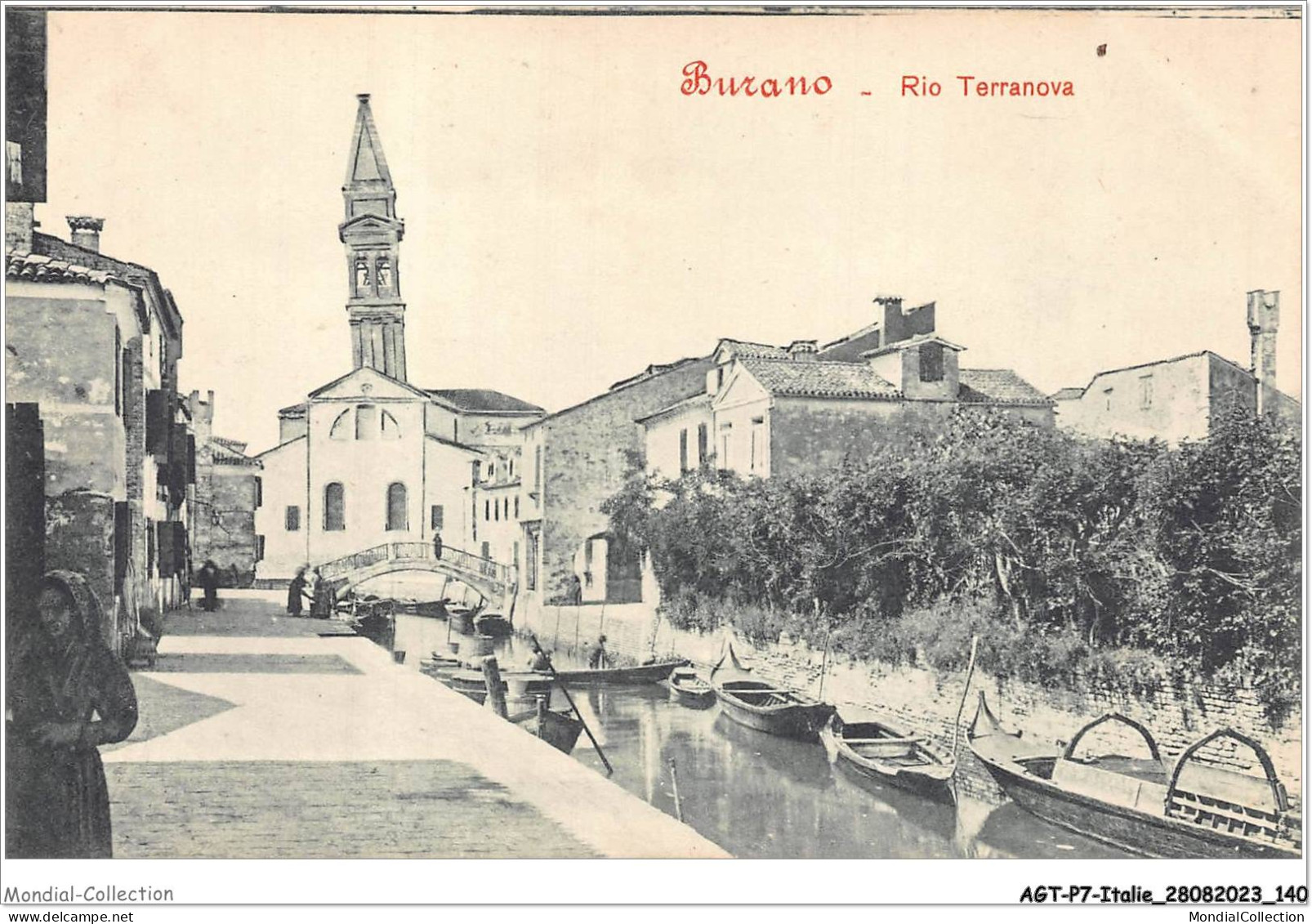 AGTP7-0538-ITALIE - BURANO - Rio Terranova  - Venezia (Venedig)