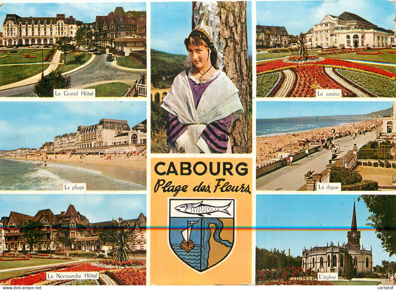 CABOURG . CP Multivues - Cabourg