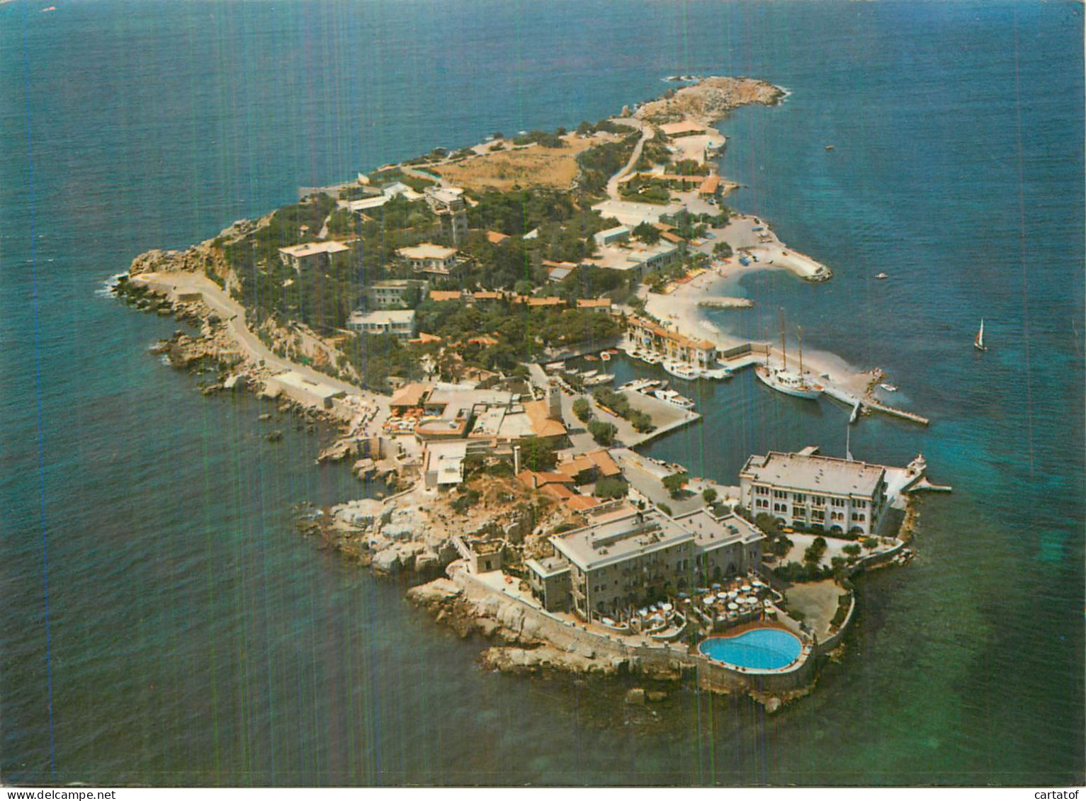 BANDOL . Ile De Bendor . Vue Aérienne - Bandol