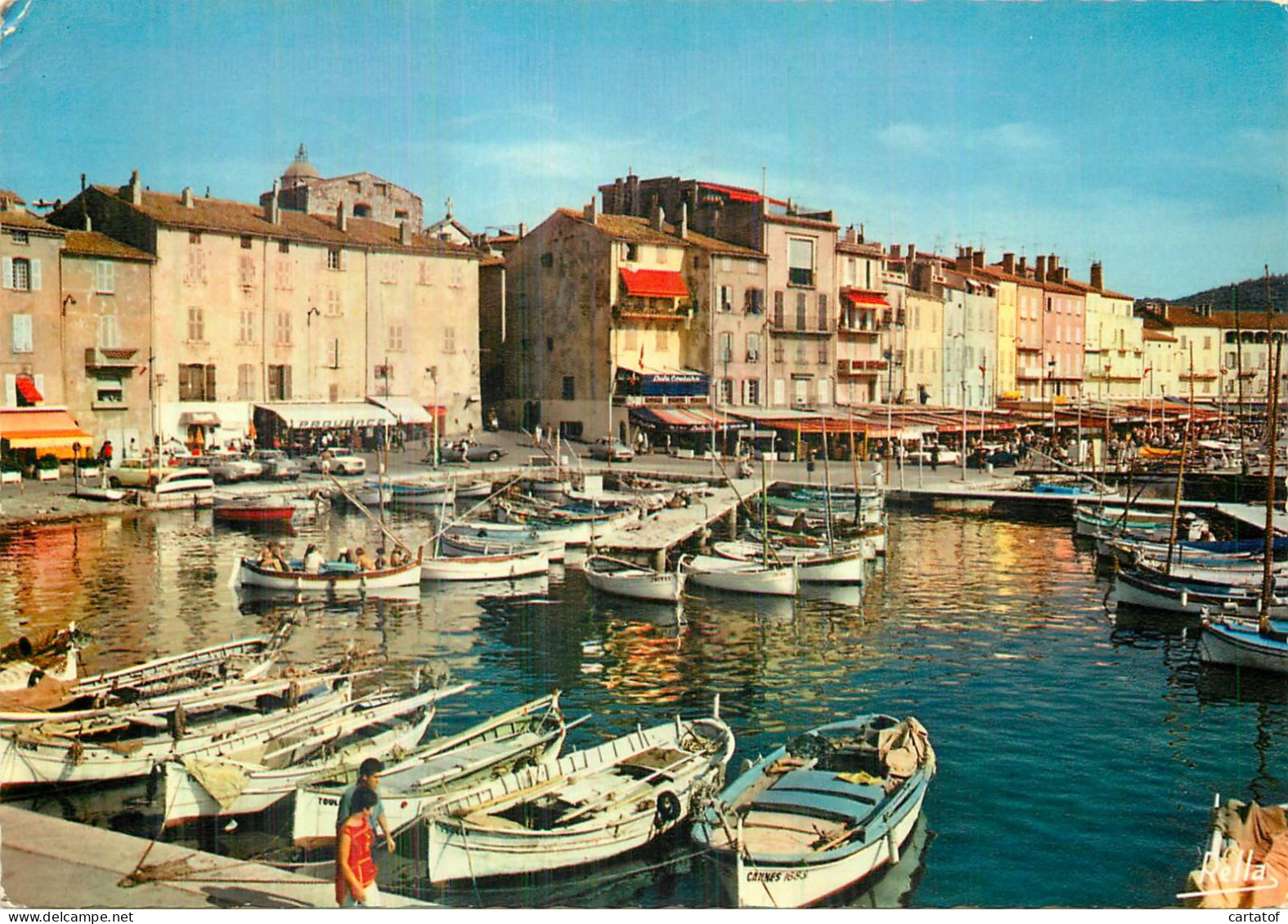 SAINT TROPEZ . Le Port . Quai Frédéric Mistral Et Quai Jean Jaurès - Saint-Tropez