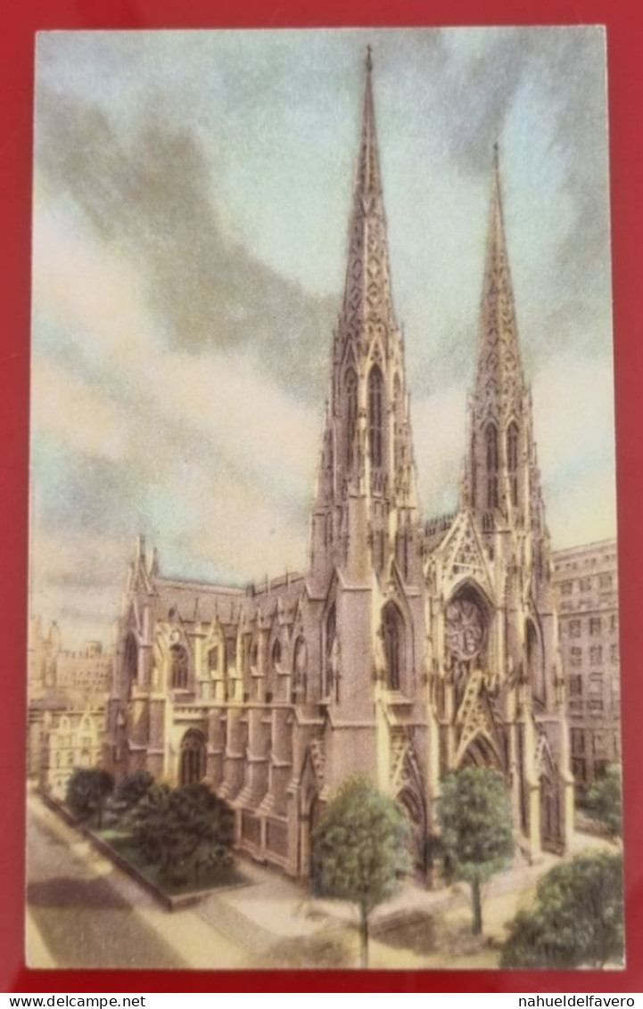 Uncirculated Postcard - USA - NY, NEW YORK CITY - SAINT PATRICK'S CATHEDRAL - Churches