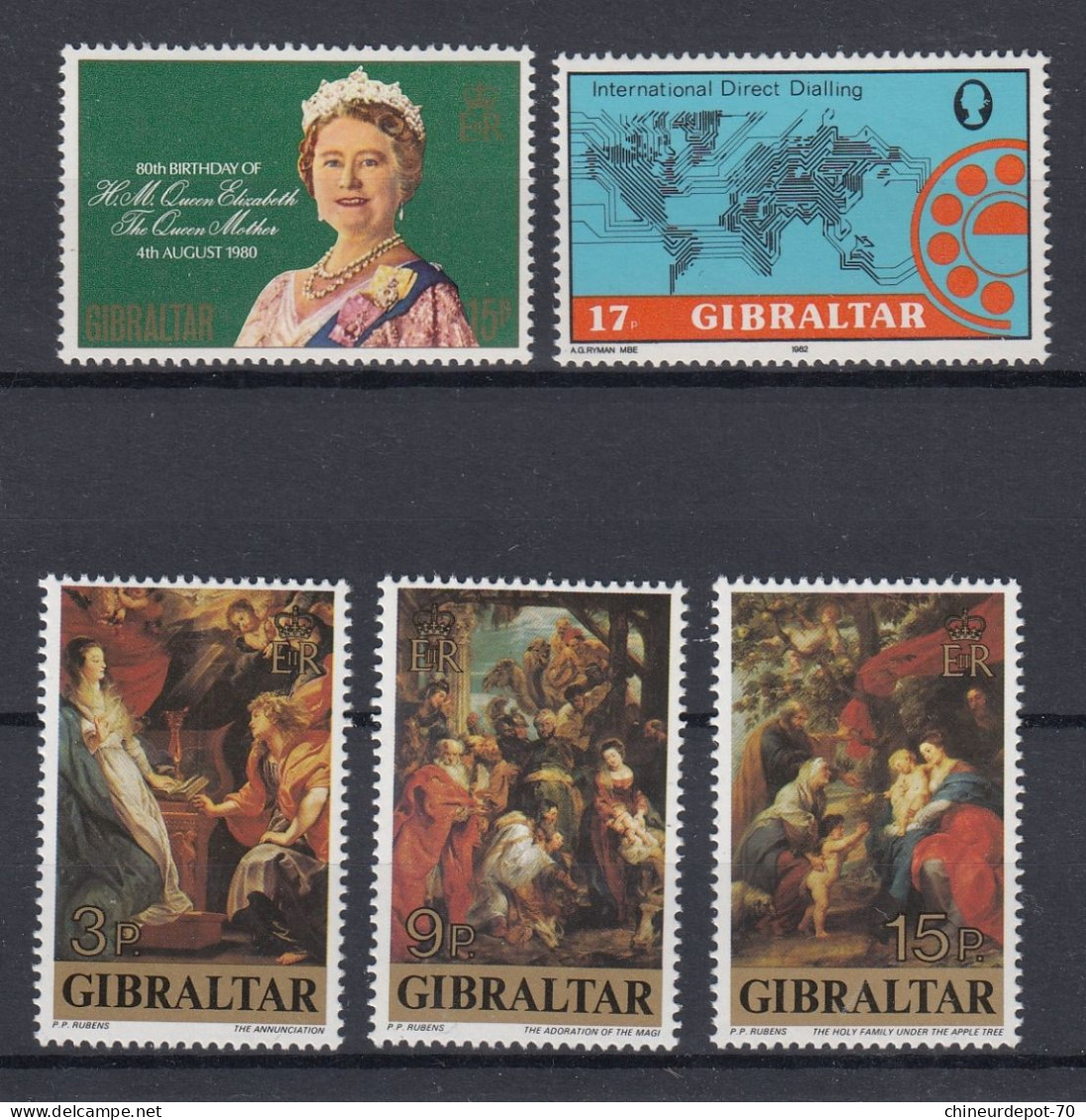 Gibraltar  Neufs Sans Charnières ** - Gibraltar