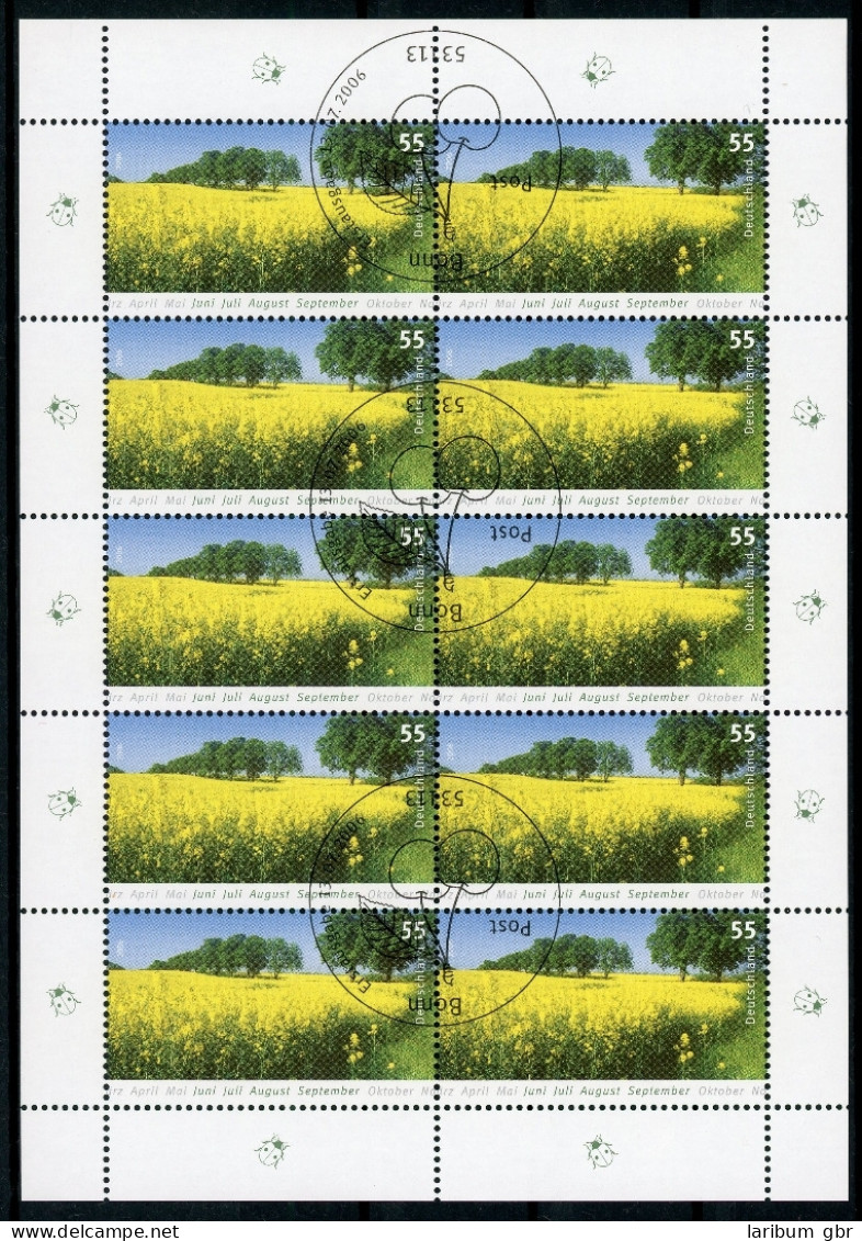 Bund Zehnerbogen 2549 Bonn Ersttagssonderstempel #IM349 - Sonstige & Ohne Zuordnung