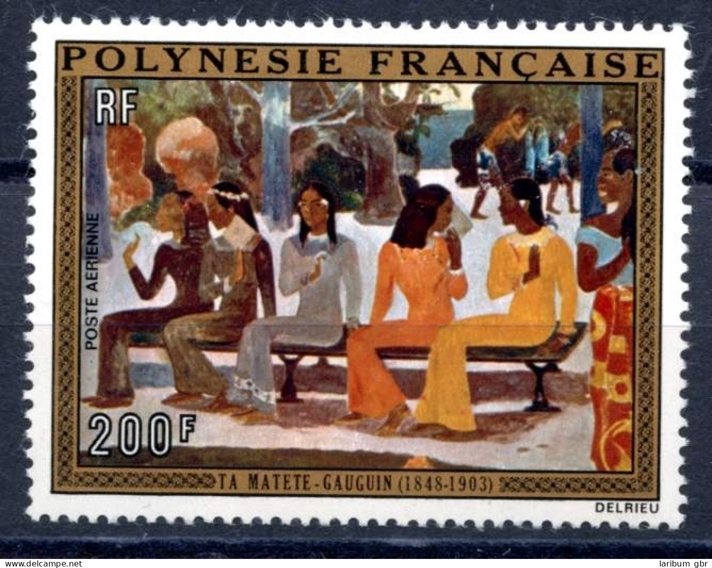 Franz. Polynesien 167 Postfrisch Gauguin/ Kunst #IS728 - Sonstige & Ohne Zuordnung