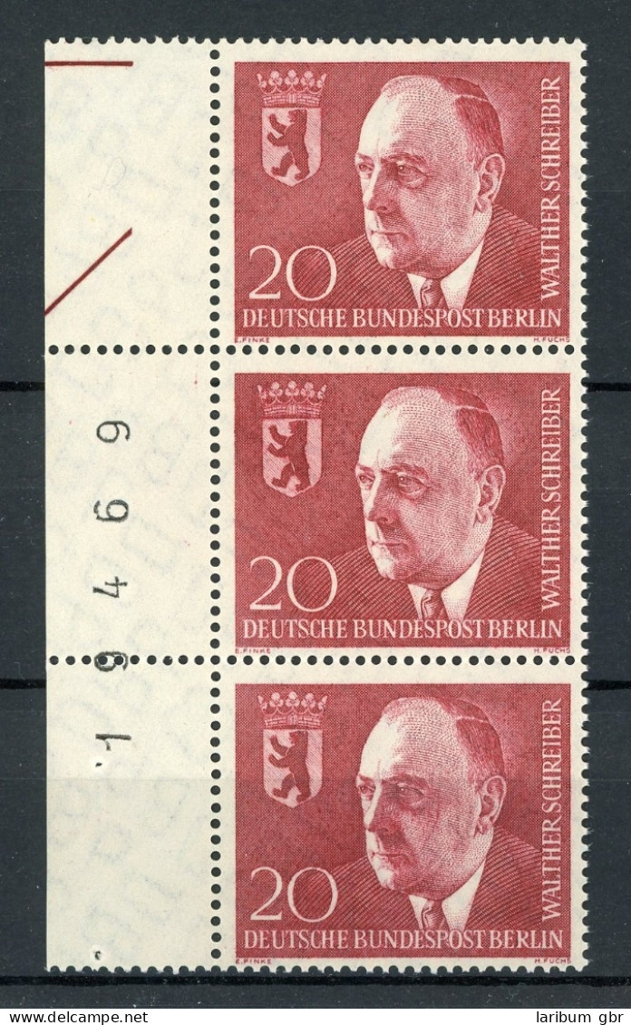 Berlin Senkr. 3er Str. 192 Postfrisch Steuerstriche #IT935 - Neufs