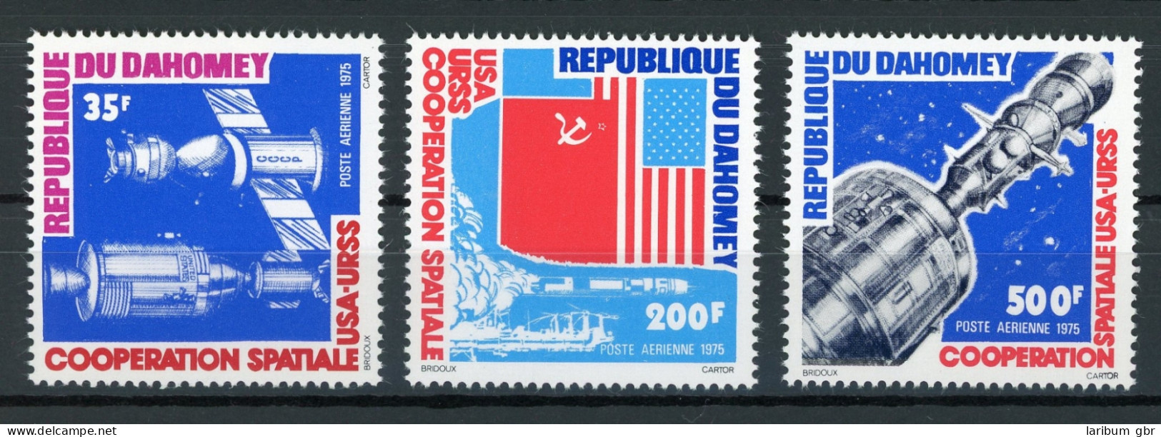 Dahomey 617-619 Postfrisch Apollo-Sojus #GE768 - Bénin – Dahomey (1960-...)