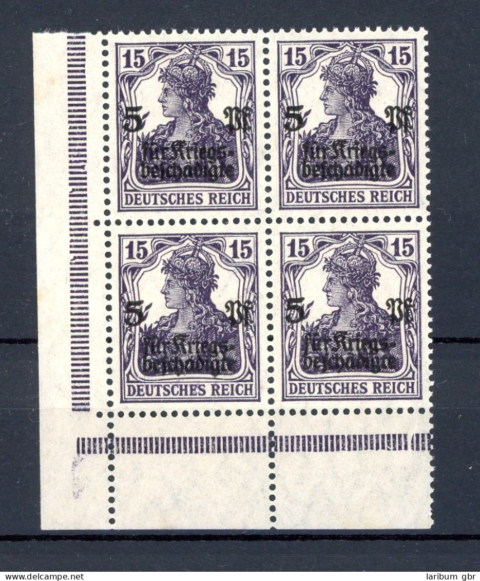 Deutsches Reich 4er Block 106 C Postfrisch Geprüft Oechsner #JJ891 - Other & Unclassified