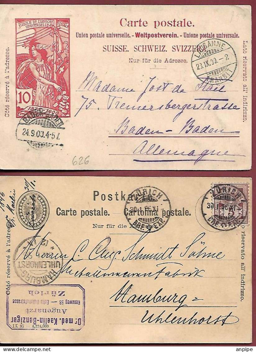 SUIZA. HISTORIA POSTAL - Brieven En Documenten