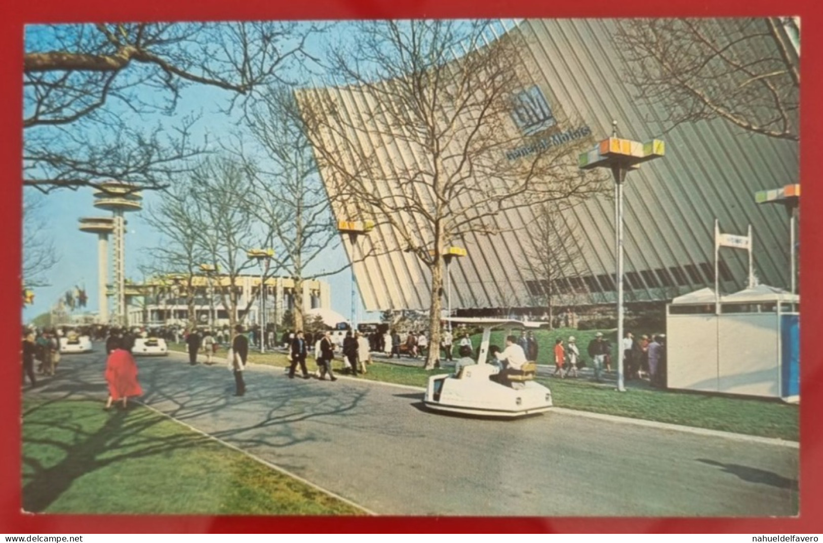 Uncirculated Postcard - USA - NY, NEW YORK WORLD'S FAIR 1964-65 - GENERAL MOTORS PAVILION - Exhibitions