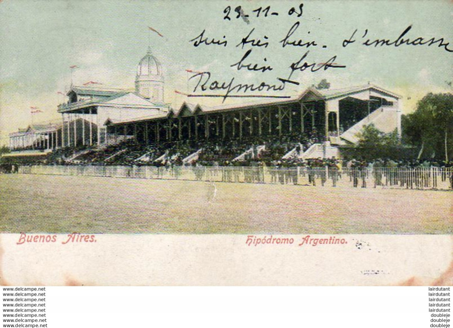 ARGENTINE  BUENOS AIRES  Hipodromo Argentino  ..... - Argentinië