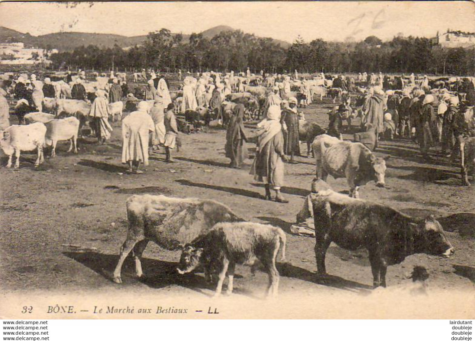 ALGÉRIE BÔNE  Le Marché Aux Bestiaux - Annaba (Bône)