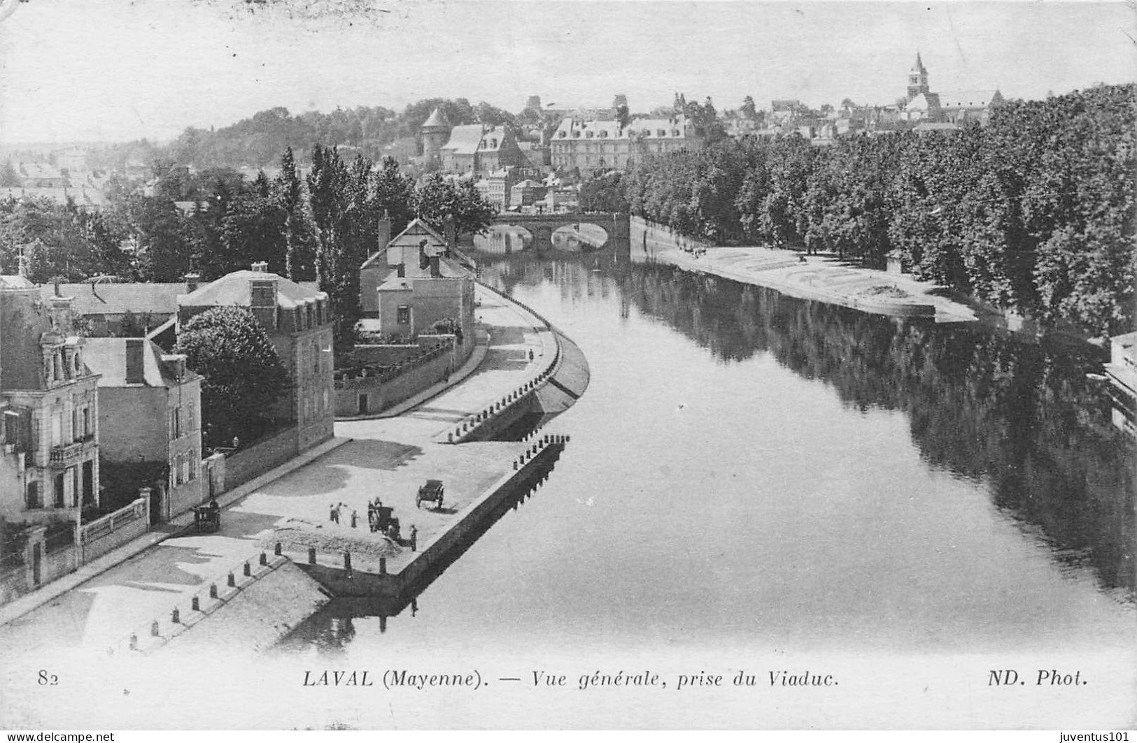 CPA Laval-Vue Générale Prise Du Viaduc-82     L2916 - Laval