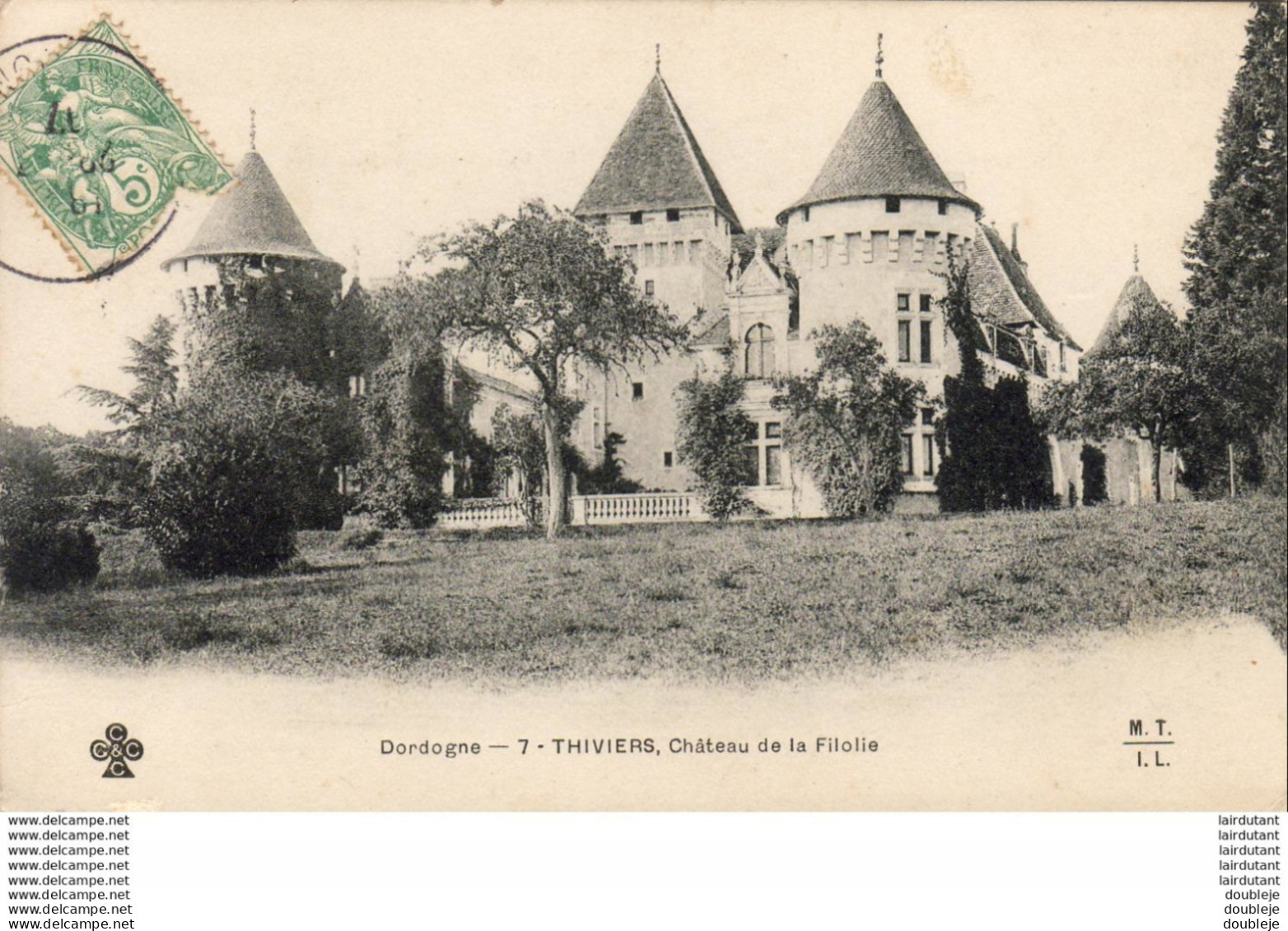 D24  THIVIERS  Château De La Filolie - Thiviers