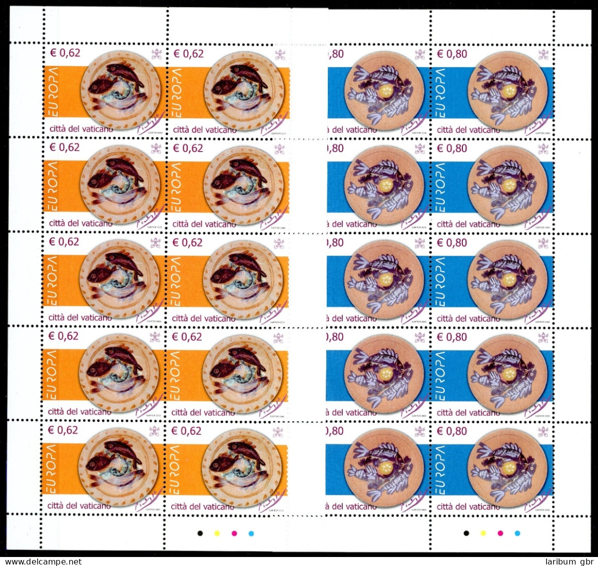 Vatikan Kleinbogensatz 1521 - 1522 Postfrisch Cept #IU710 - Andere & Zonder Classificatie