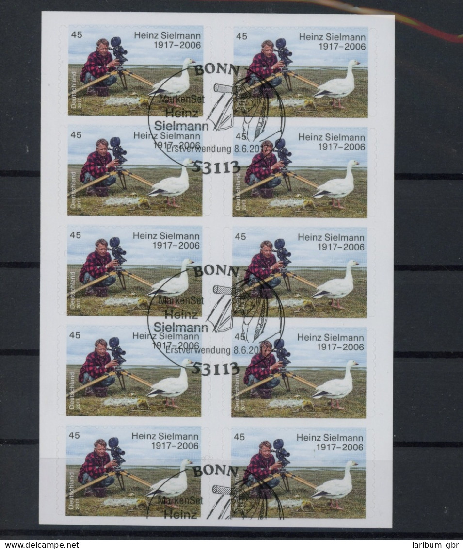 Bund Zehnerbogen 3319 Bonn, Gans Ersttagssonderstempel #JL323 - Sonstige & Ohne Zuordnung