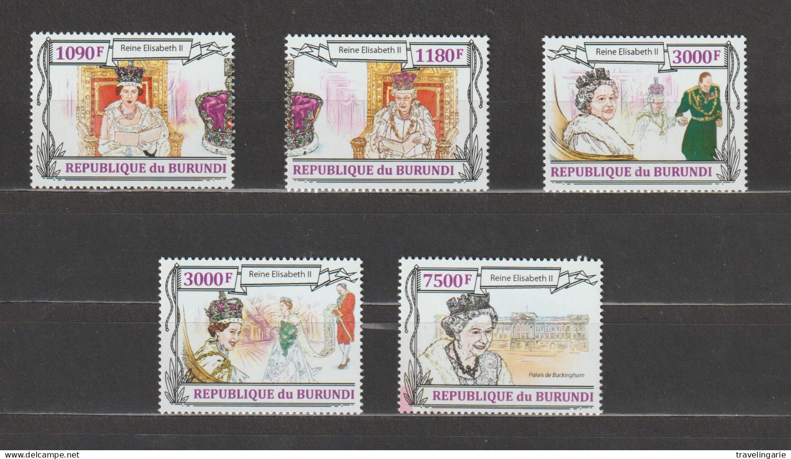 Burundi 2013 60th Anniversary Crowning Of Queen Elizabeth II MNH/** - Ongebruikt