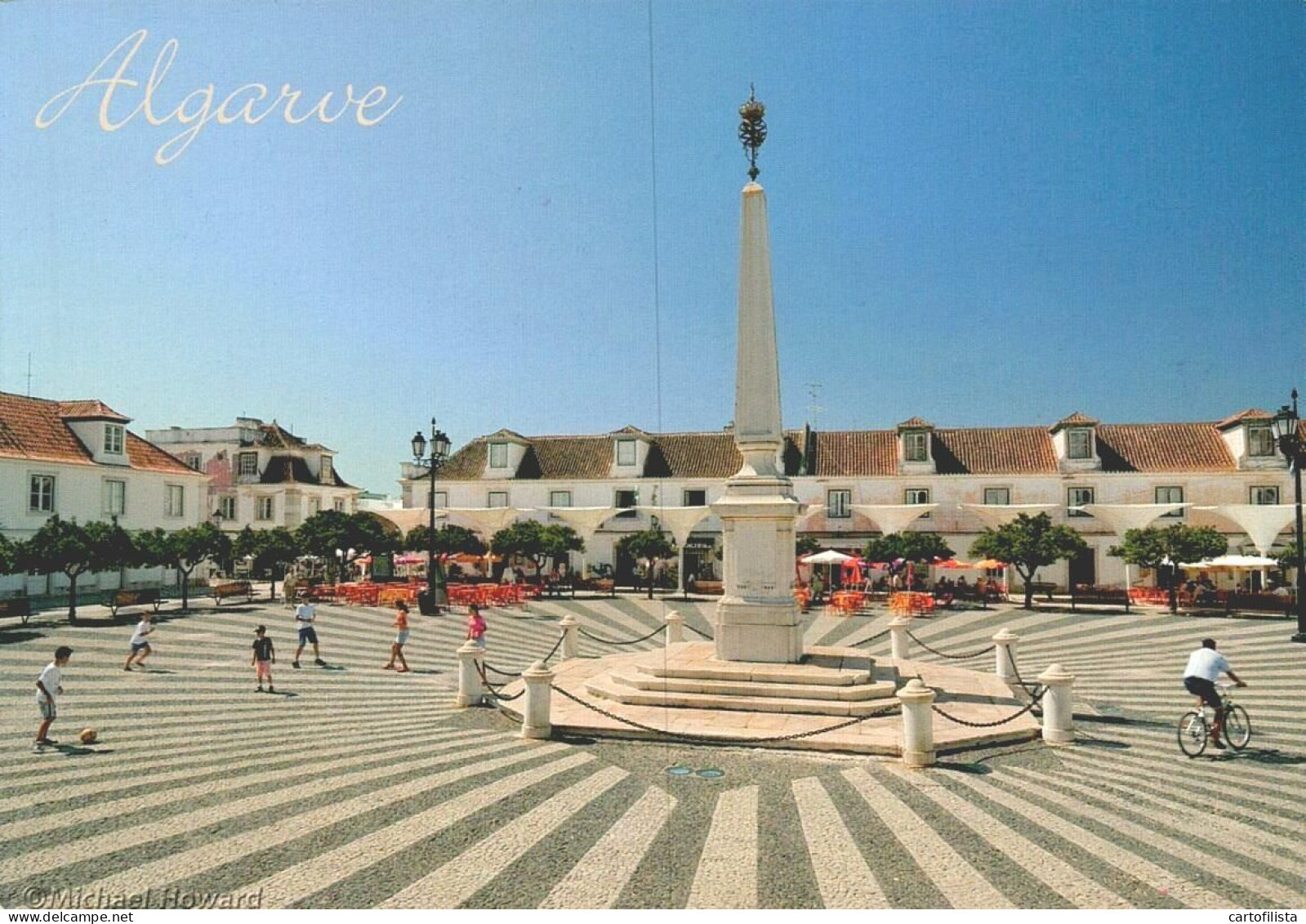 VILA REAL SANTO ANTÓNIO, Algarve - Praça Central  (2 Scans) - Faro