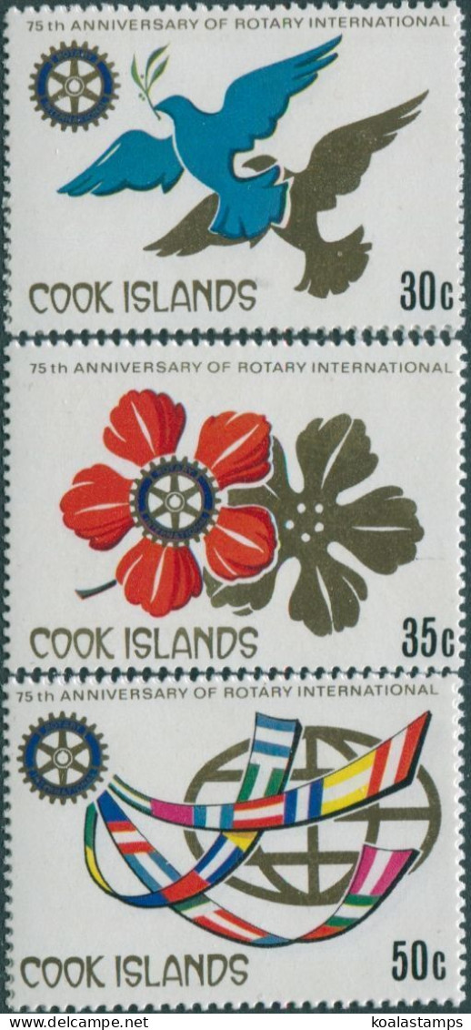 Cook Islands 1980 SG683-685 Rotary Set MNH - Cookeilanden