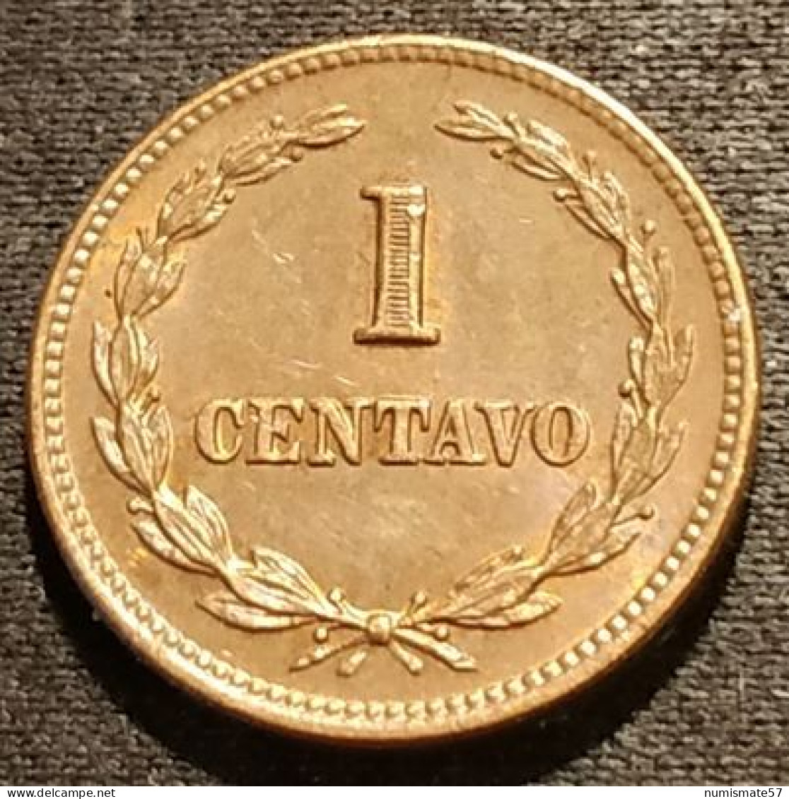 EL SALVADOR - 1 CENTAVO 1972 - KM 135.1 - El Salvador